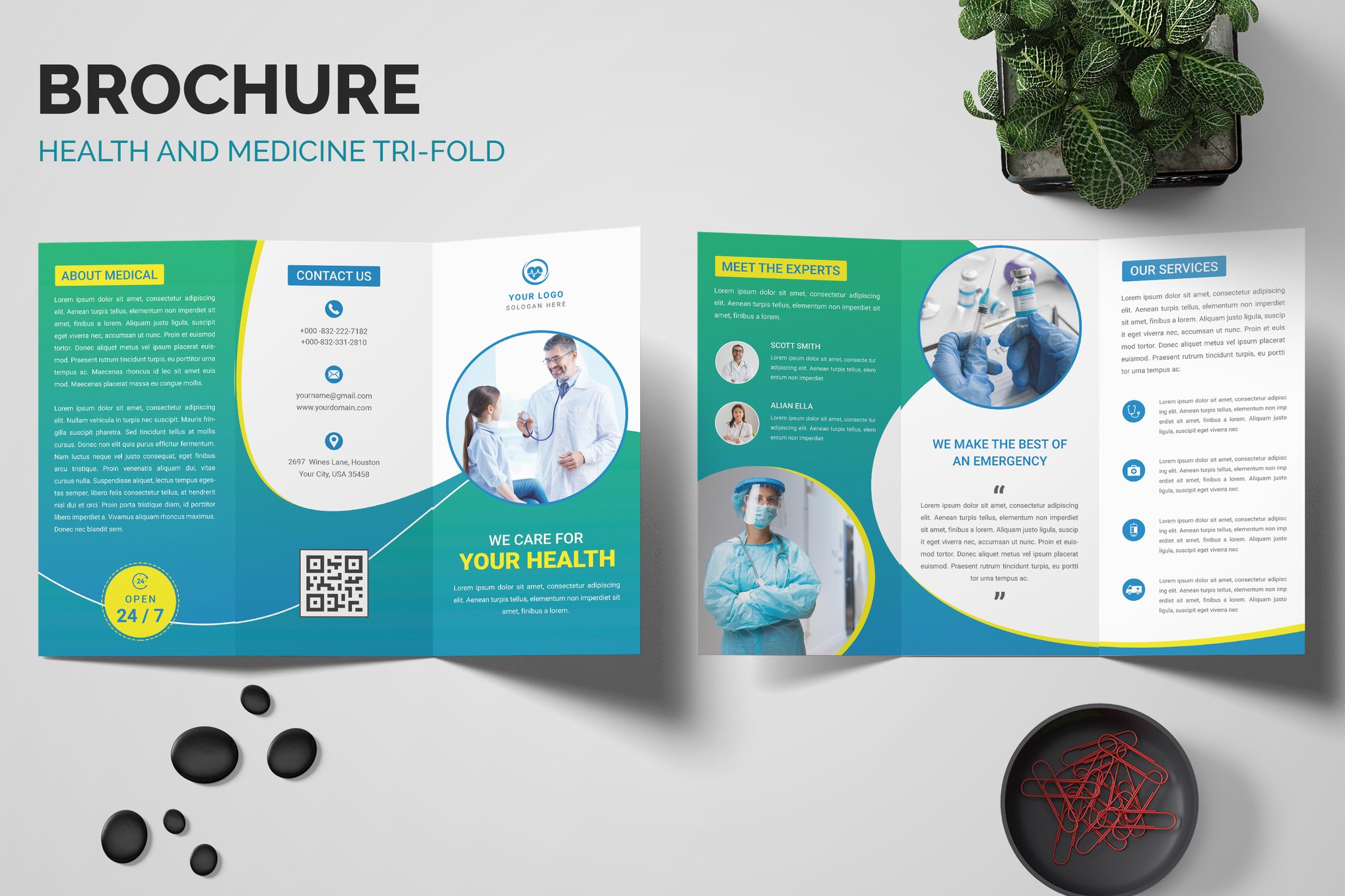 Hospital and Clinic brochures